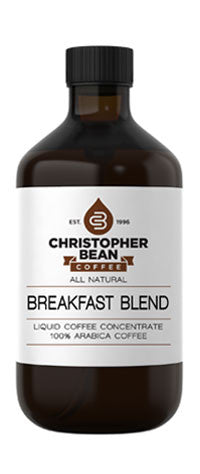 Breakfast Blend Cold Brew Or Hot Liquid Coffee Concentrate (96 servings) - Liquid Coffee Concentrate Brewers Service Training